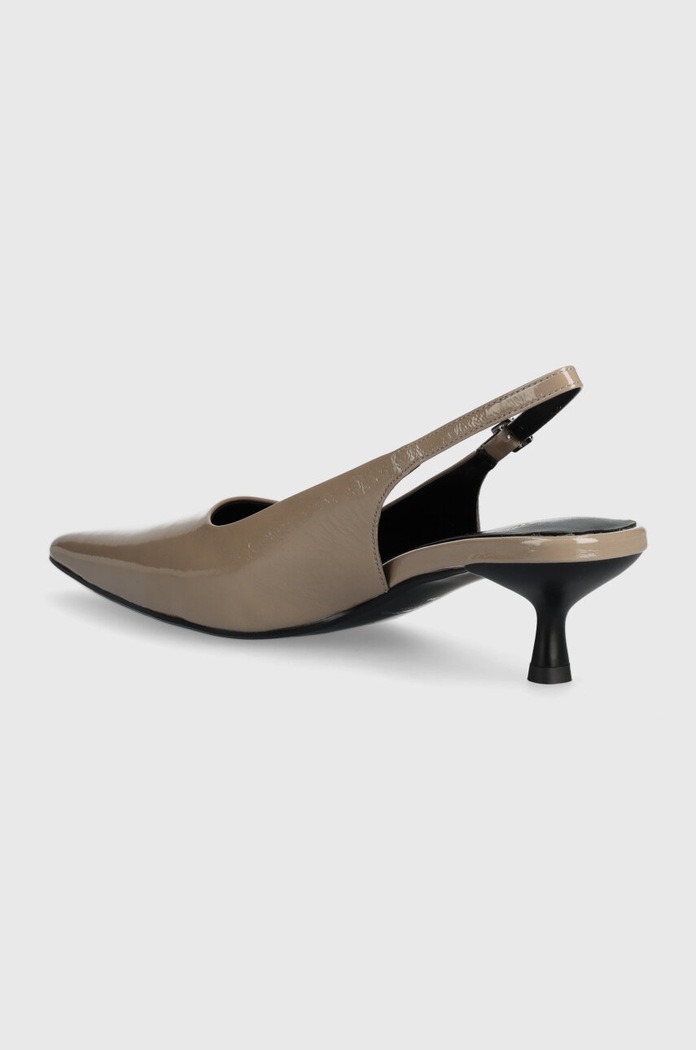 Cipők Vagabond Shoemakers bőr tűsarkú LYKKE 5714.360.09 bézs