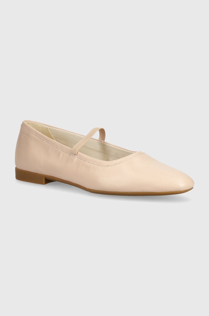 Vagabond Shoemakers baleriny skórzane SIBEL różowy 5758.101.57