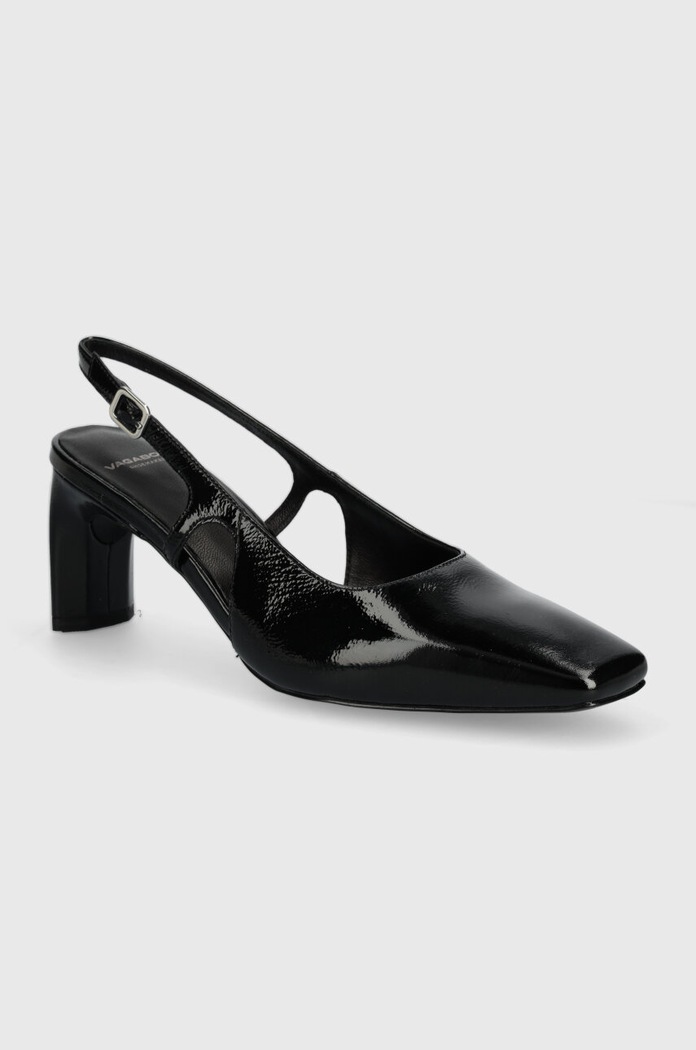 Vagabond Shoemakers czółenka skórzane VENDELA 5-8 cm czarny 5723.160.20