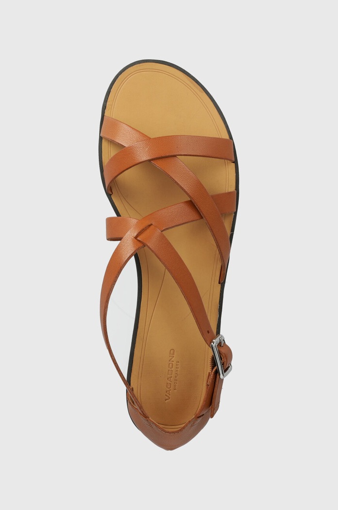 Kožené sandály Vagabond Shoemakers TIA 2.0 hnědá 5731.001.22