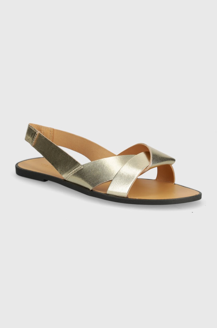 Kožené sandály Vagabond Shoemakers TIA 2.0 přírodní kůže zlatá 5531.083.81