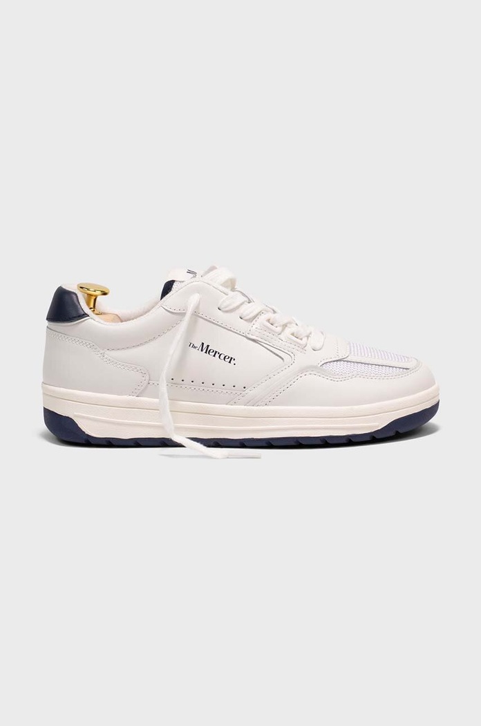 Sneakers The Mercer Brand The Player υφασμάτινο λευκό ME241007.155