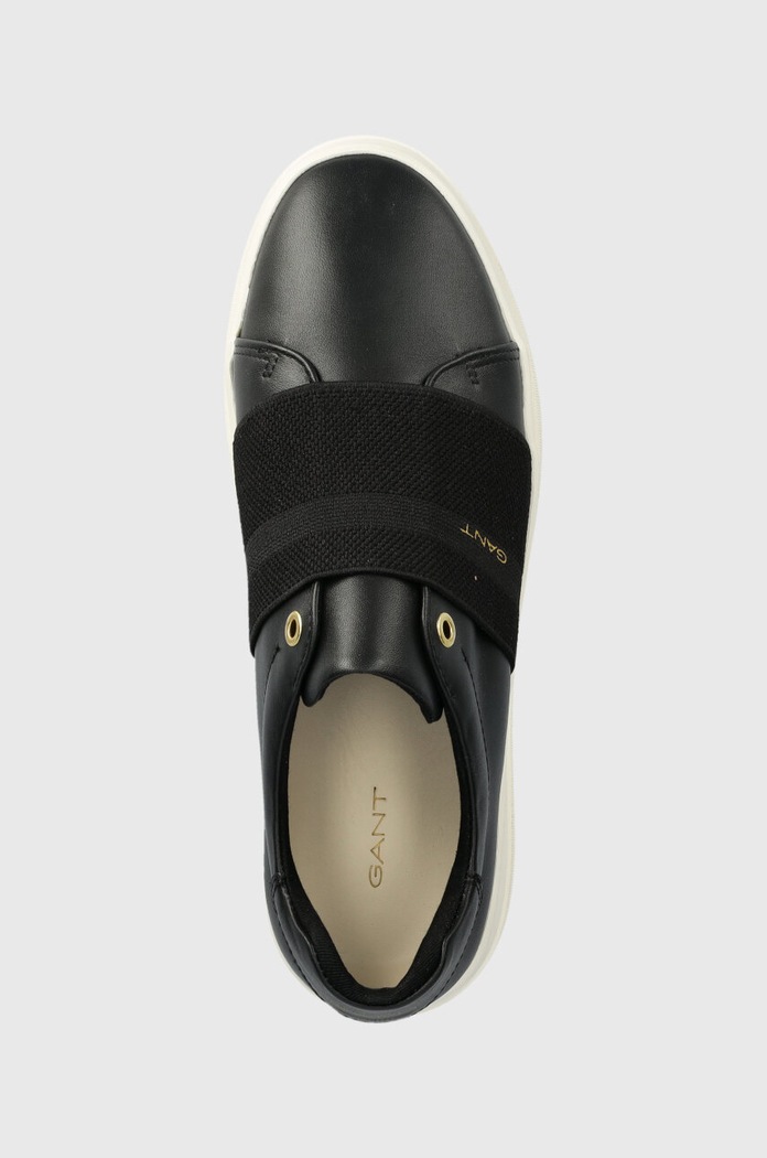 Δερμάτινα sneakers Gant Avona μαύρο 28531450.G00