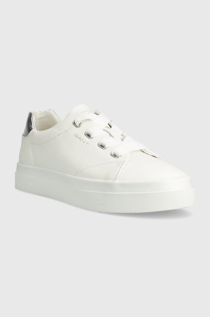 Δερμάτινα sneakers Gant Avona 28531451.G312 λευκό SS24