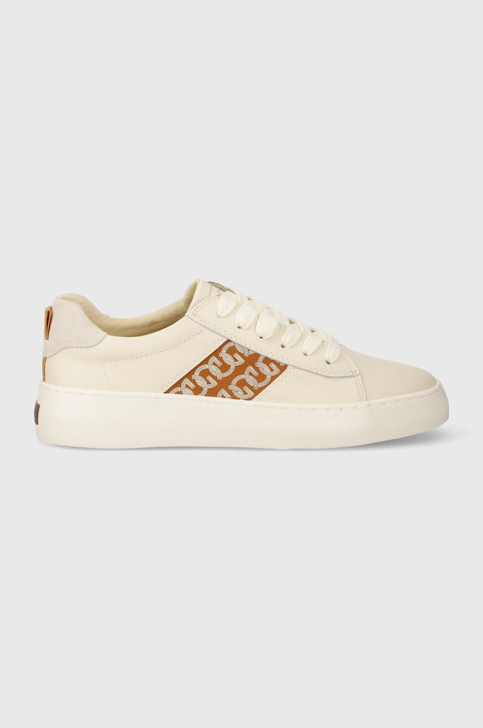 Δερμάτινα sneakers Gant Lawill 28531507.G153 μπεζ SS24