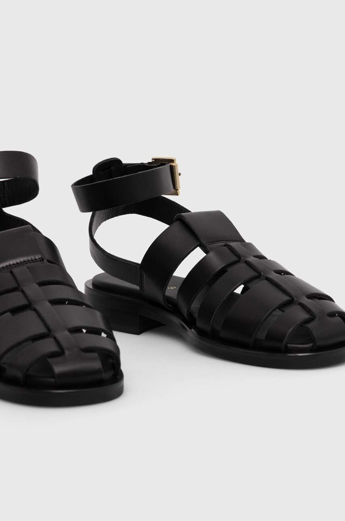 Kožené sandály Alohas Perry S00689.25 černá SS24