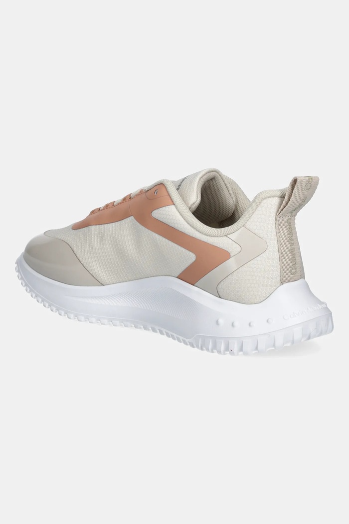 Obuwie Calvin Klein Jeans sneakersy EVA RUNNER LOW LACE MIX ML WN YW0YW01442 beżowy