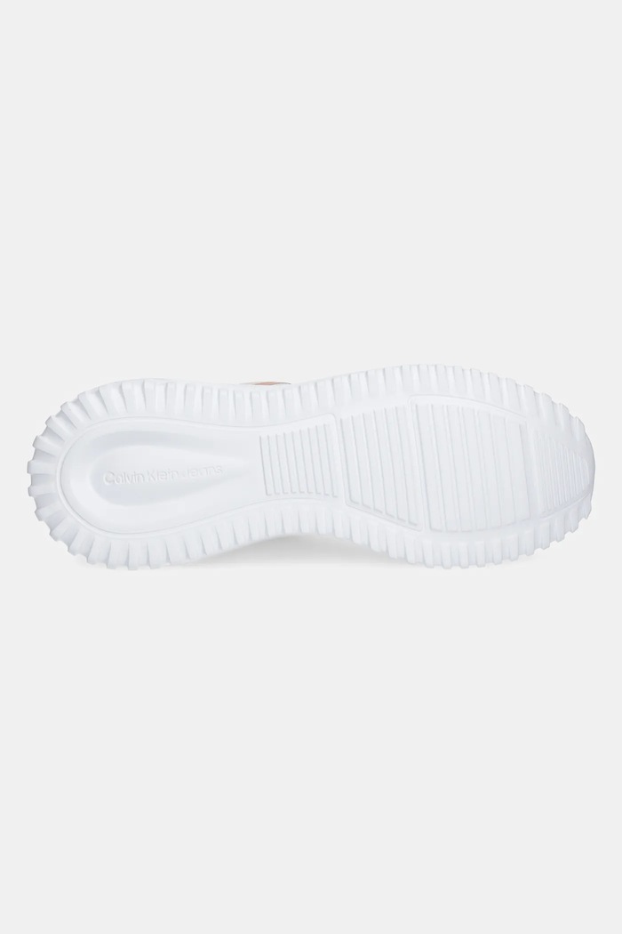 Calvin Klein Jeans sneakersy EVA RUNNER LOW LACE MIX ML WN YW0YW01442 beżowy