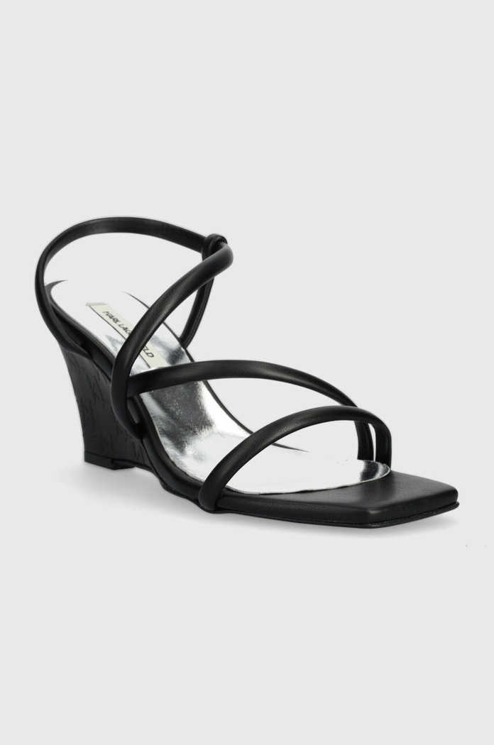 Πέδιλα Karl Lagerfeld RIALTO KL34405.000 μαύρο SS24