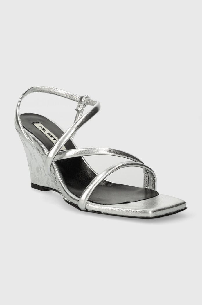 Karl Lagerfeld sandały RIALTO KL34405.1SL srebrny SS24