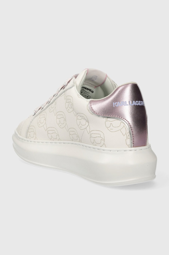 Obuwie Karl Lagerfeld sneakersy skórzane KAPRI NFT KL62522.01V biały