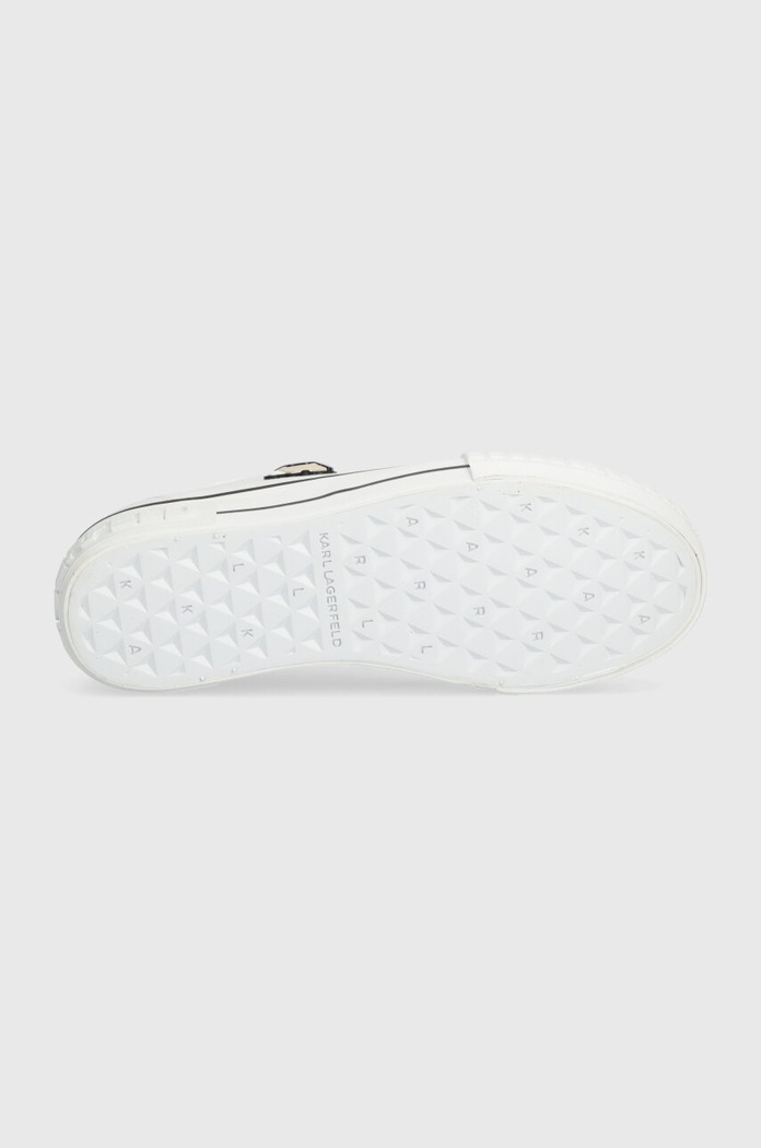 Πάνινα παπούτσια Karl Lagerfeld KAMPUS MAX NFT KL60424.911 λευκό