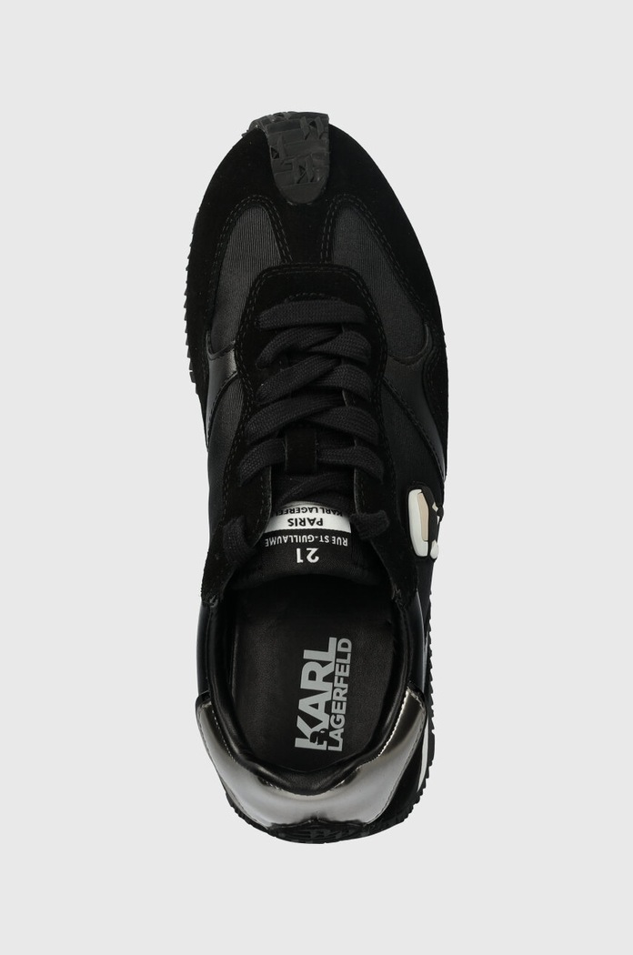 Sneakers Karl Lagerfeld VELOCETTE μαύρο KL63930N.400