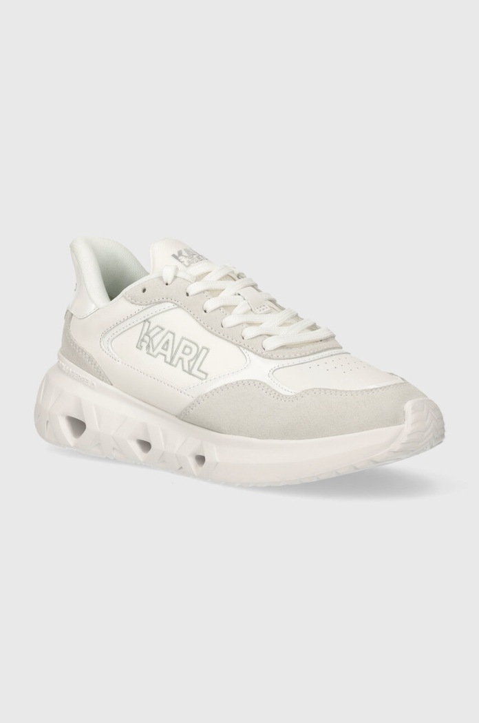 Sneakers Karl Lagerfeld K/KITE RUN υφασμάτινο λευκό KL64624.311