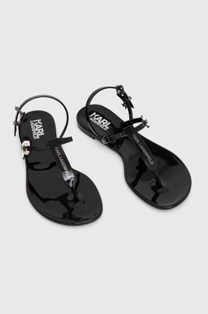 Karl Lagerfeld szandál JELLY KL80002N.V00 fekete SS26