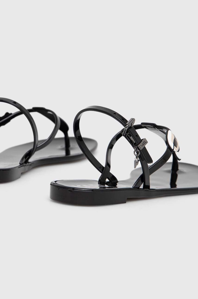 Karl Lagerfeld szandál JELLY fekete KL80002N.V00