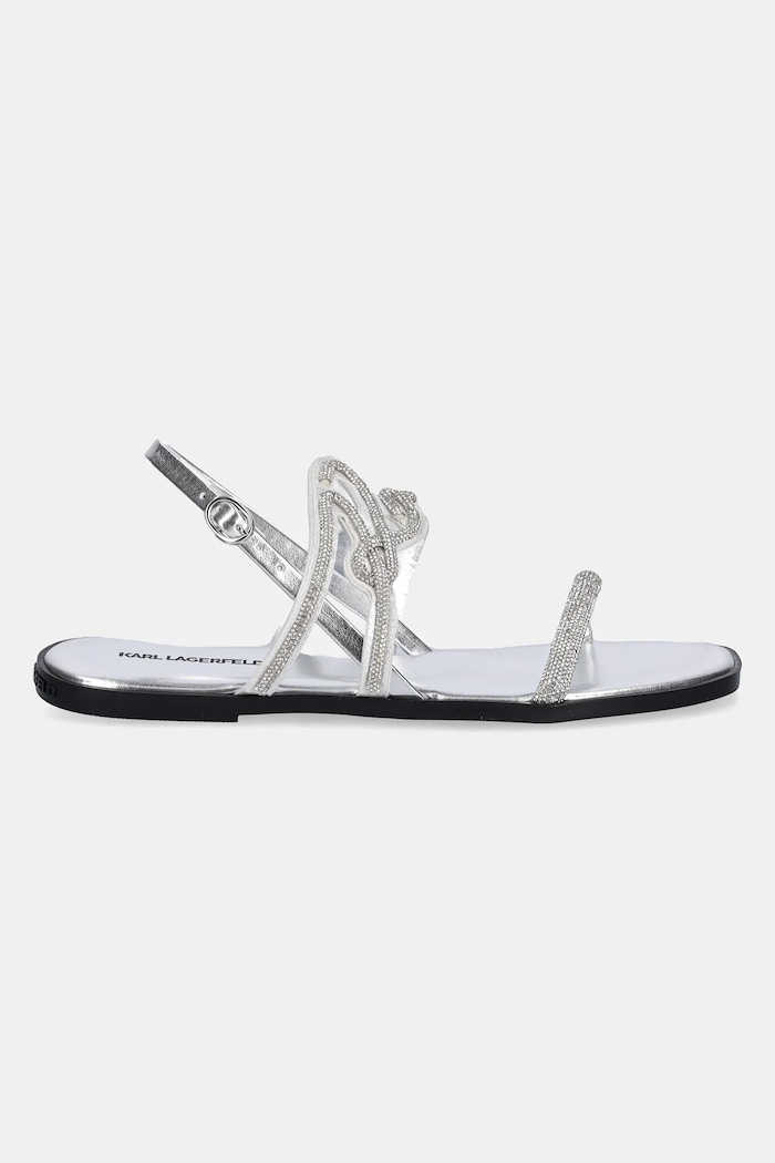 Karl Lagerfeld sandały OLYMPIA KL87425.GSL srebrny SS24