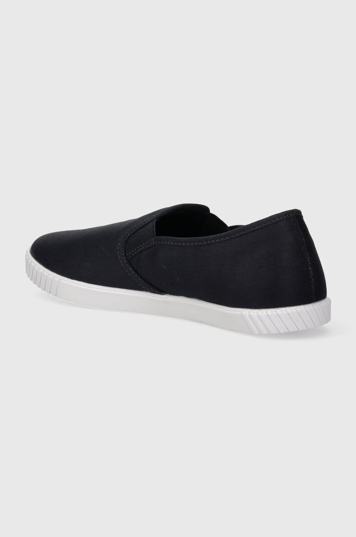 Boty Tenisky Tommy Hilfiger CANVAS SLIP-ON SNEAKER FW0FW07806 námořnická modř