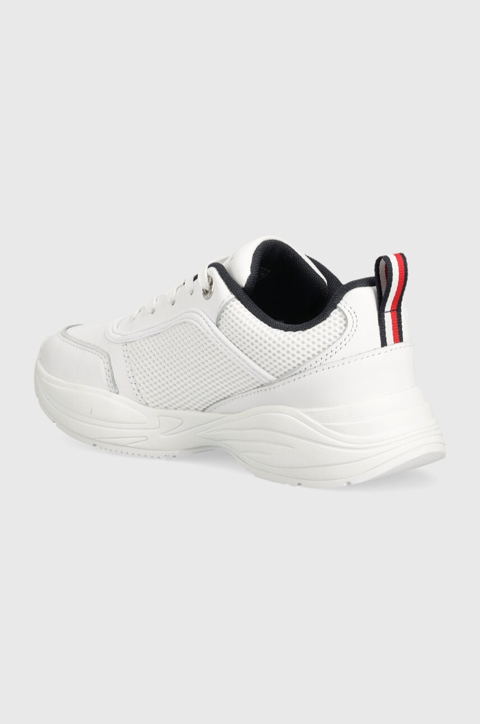 Обувки Маратонки Tommy Hilfiger CHUNKY RUNNER FW0FW07818 бял