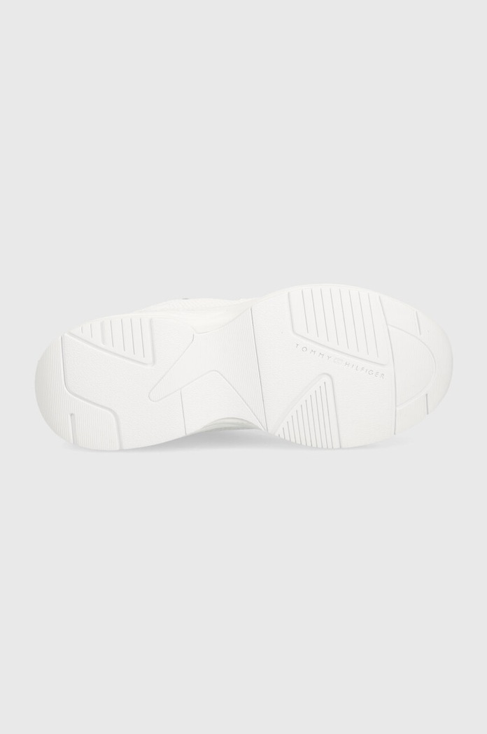 Маратонки Tommy Hilfiger CHUNKY RUNNER FW0FW07818 бял