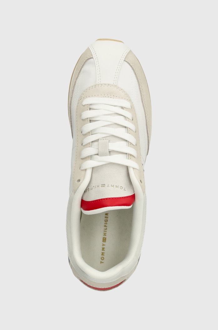 Sneakers Tommy Hilfiger TH HERITAGE RUNNER λευκό FW0FW07892