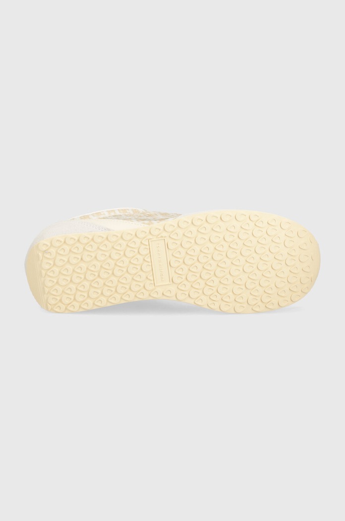 Tommy Hilfiger sneakersy TH MONOGRAM HERITAGE RUNNER FW0FW07893 beżowy