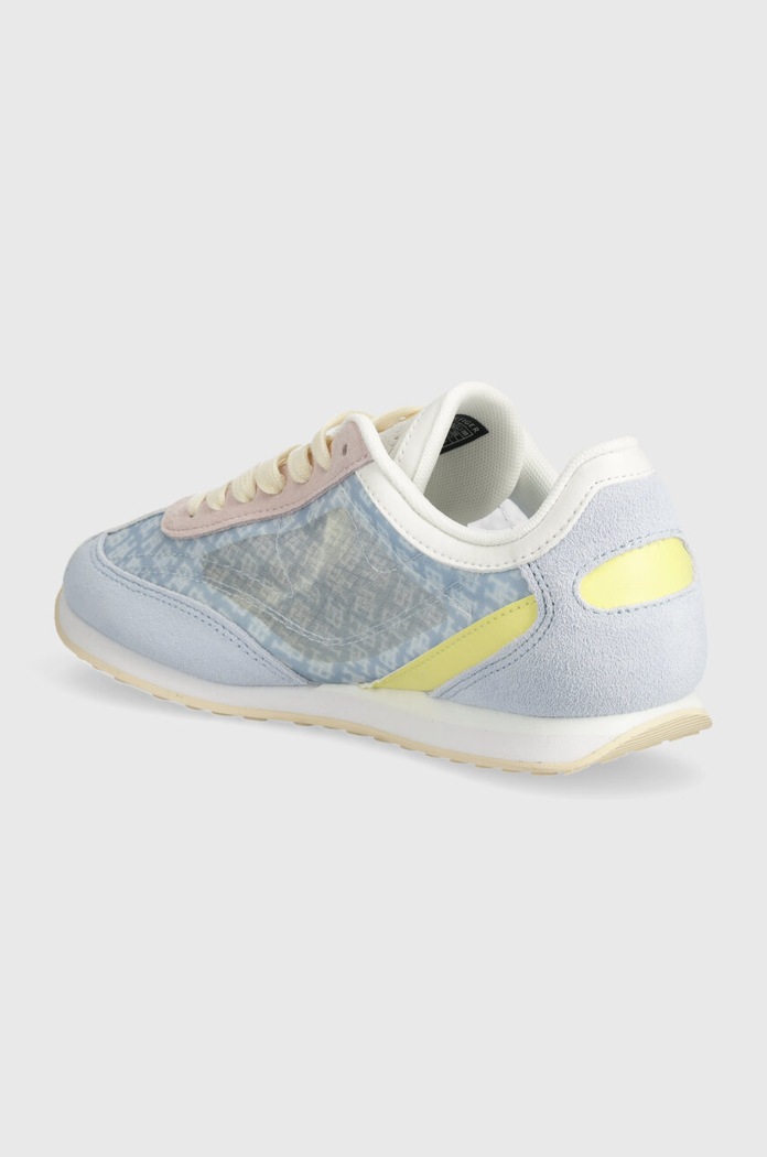Boty Tenisky Tommy Hilfiger TH MONOGRAM HERITAGE RUNNER FW0FW07893 modrá