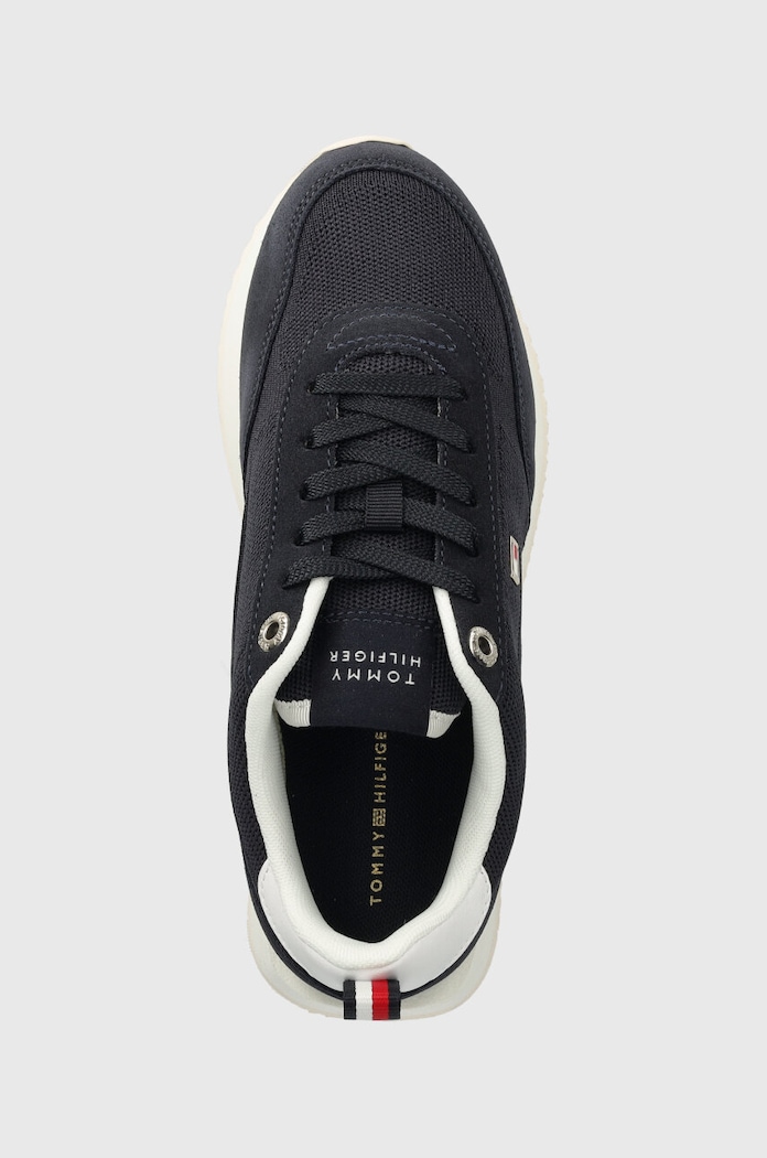 Tommy Hilfiger sneakers FLAG KNIT RUNNER bleumarin FW0FW07916