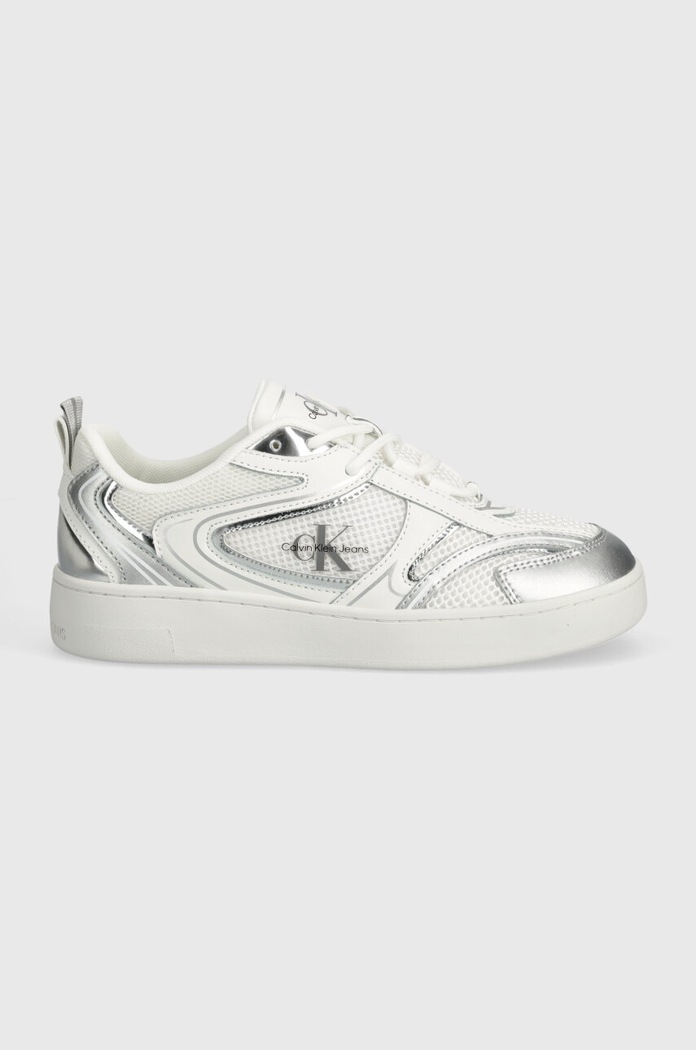 Calvin Klein Jeans sneakersy BASKET CUPSOLE LOW MIX ML MR YW0YW01386 biały SS24