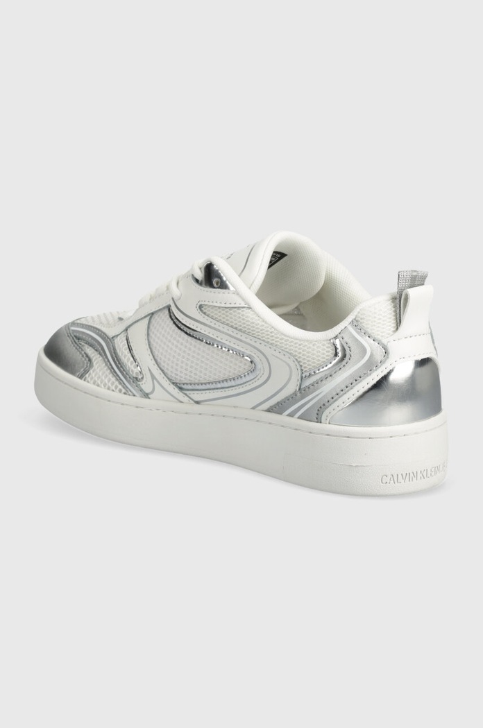 Obuwie Calvin Klein Jeans sneakersy BASKET CUPSOLE LOW MIX ML MR YW0YW01386 biały