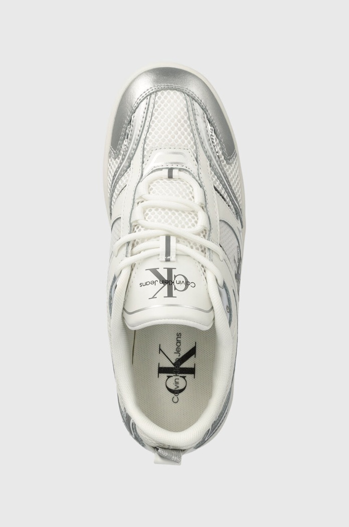 Calvin Klein Jeans sneakersy BASKET CUPSOLE LOW MIX ML MR biały YW0YW01386