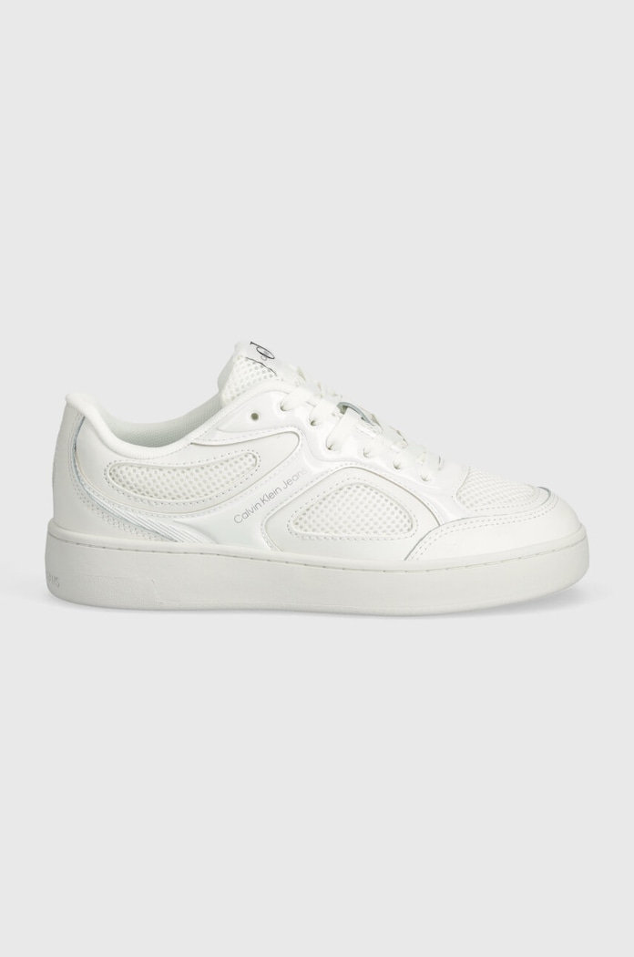 Calvin Klein Jeans sportcipő BASKET CUPSOLE LOW MIX IN MET YW0YW01387 fehér SS24