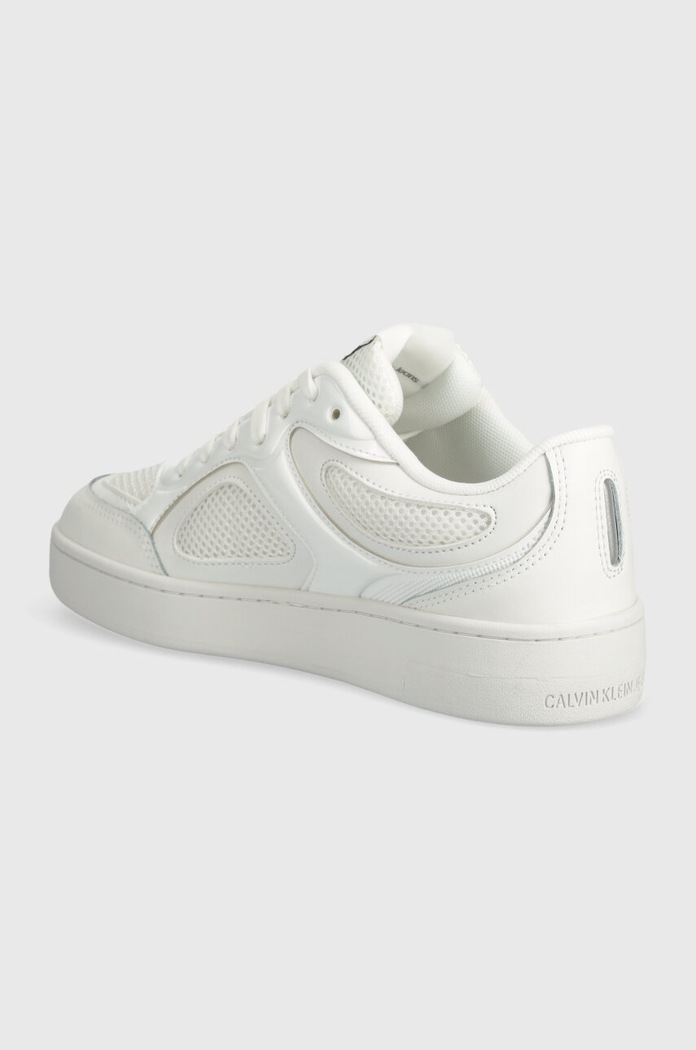 Cipők Calvin Klein Jeans sportcipő BASKET CUPSOLE LOW MIX IN MET YW0YW01387 fehér