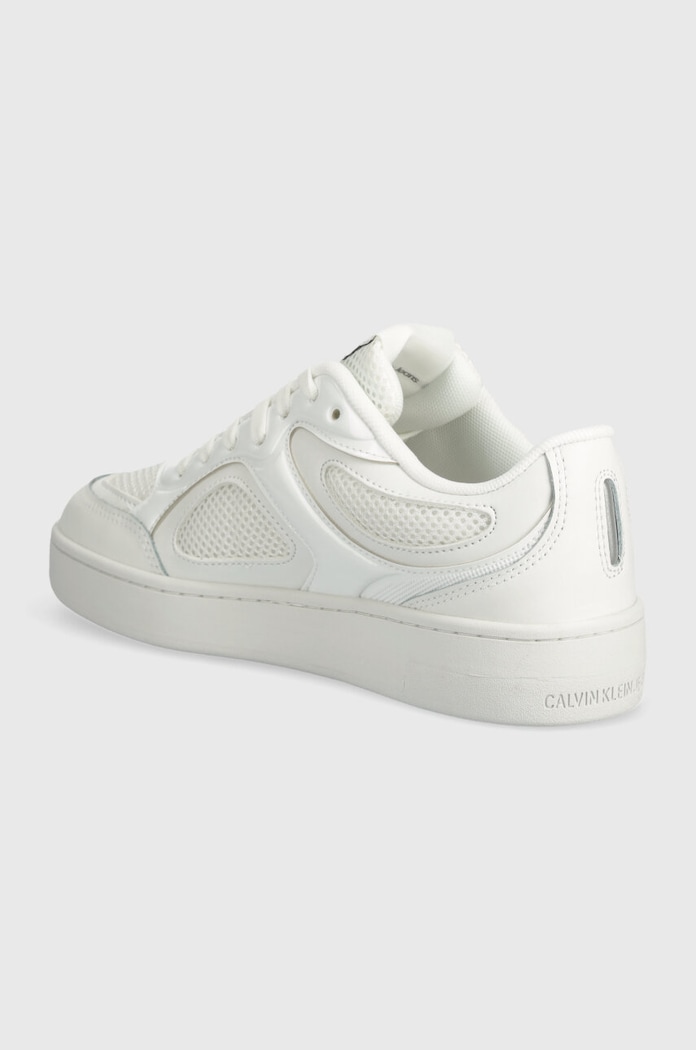 Cipők Calvin Klein Jeans sportcipő BASKET CUPSOLE LOW MIX IN MET YW0YW01387 fehér