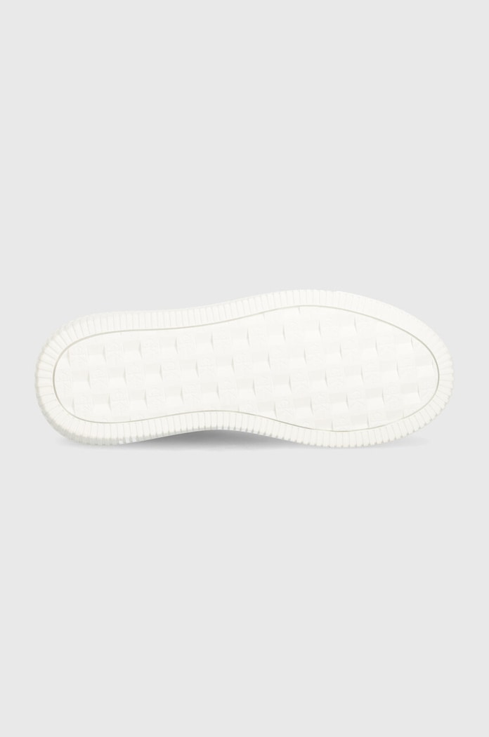 Calvin Klein Jeans sneakersy skórzane CHUNKY CUPSOLE YW0YW01410 czarny