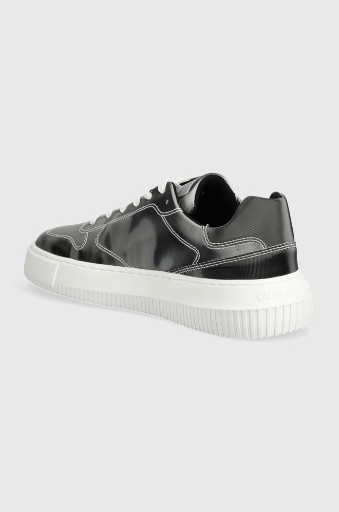 Cipők Calvin Klein Jeans sportcipő CHUNKY CUPSOLE LOW LACE MG DC YW0YW01429 ezüst