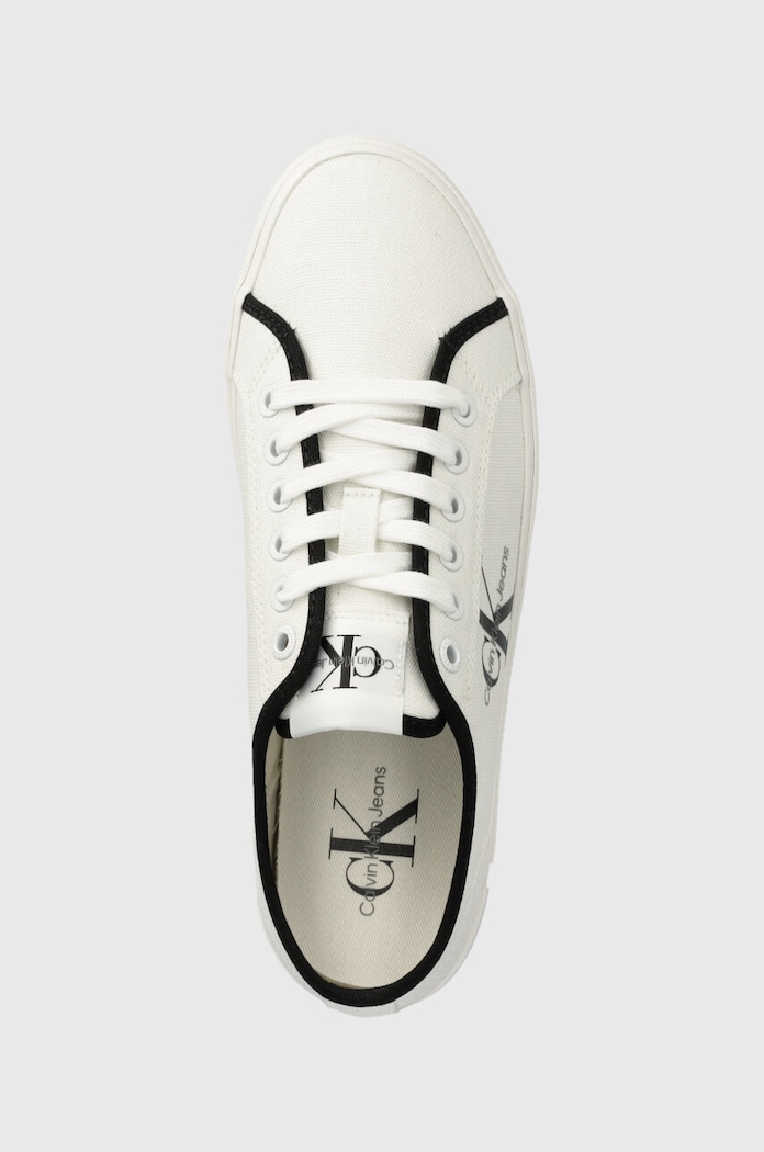Calvin Klein Jeans tenisówki SKATER VULCANIZED LOW CS ML MR biały YW0YW01453