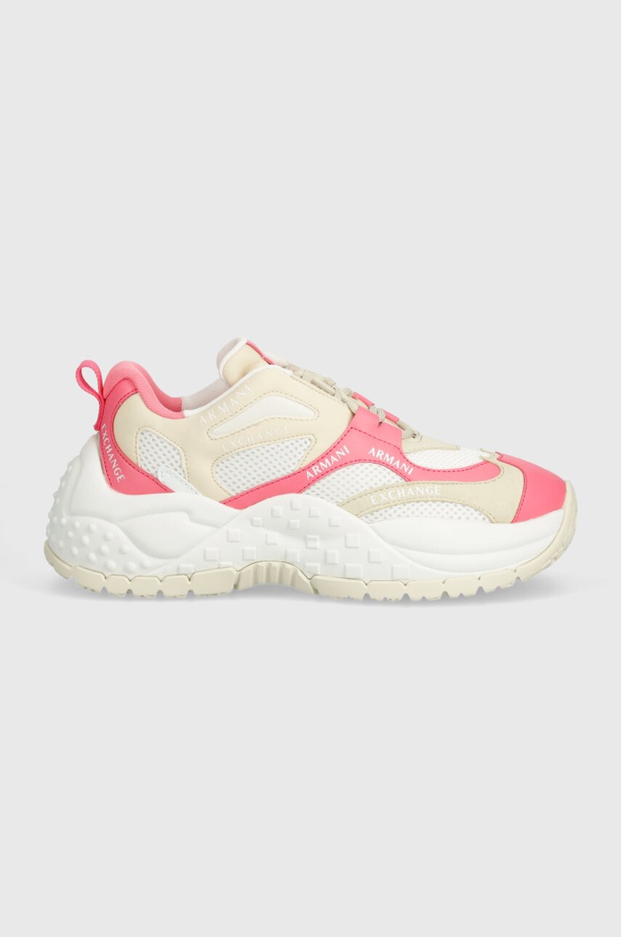 Armani Exchange sneakersy XDX120.XV708.T800 beżowy SS24
