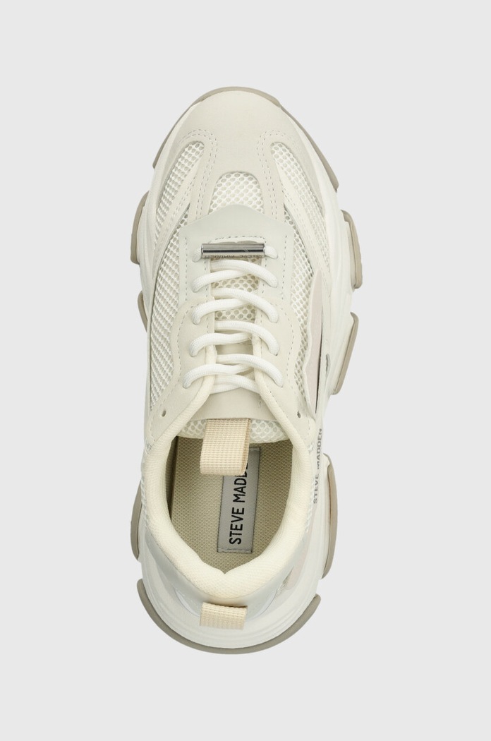 Sneakersy Possession-E Steve Madden SM19000033.OW1 beżowy