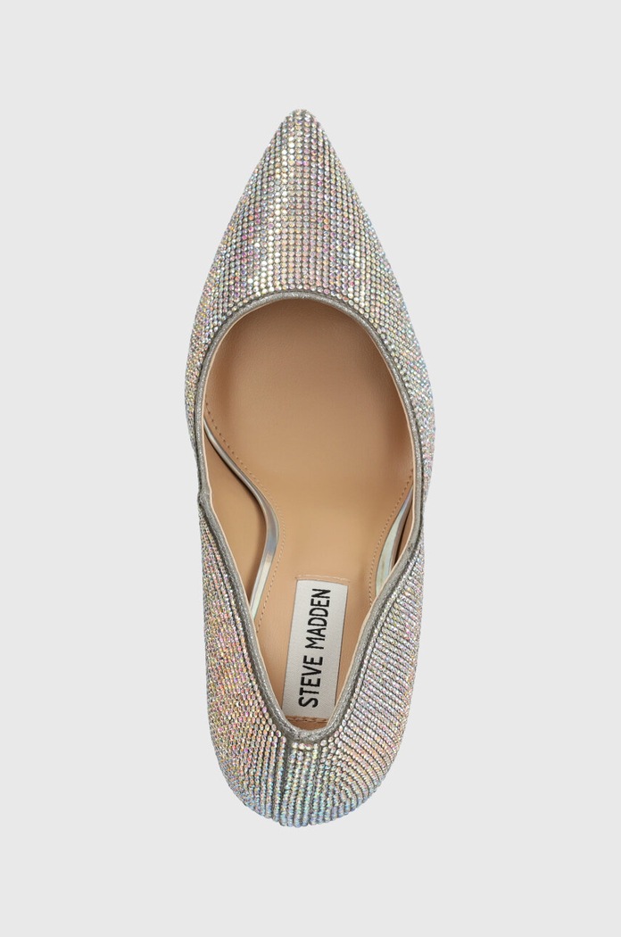 Steve Madden szpilki Evelyn-R srebrny SM11002840.06K