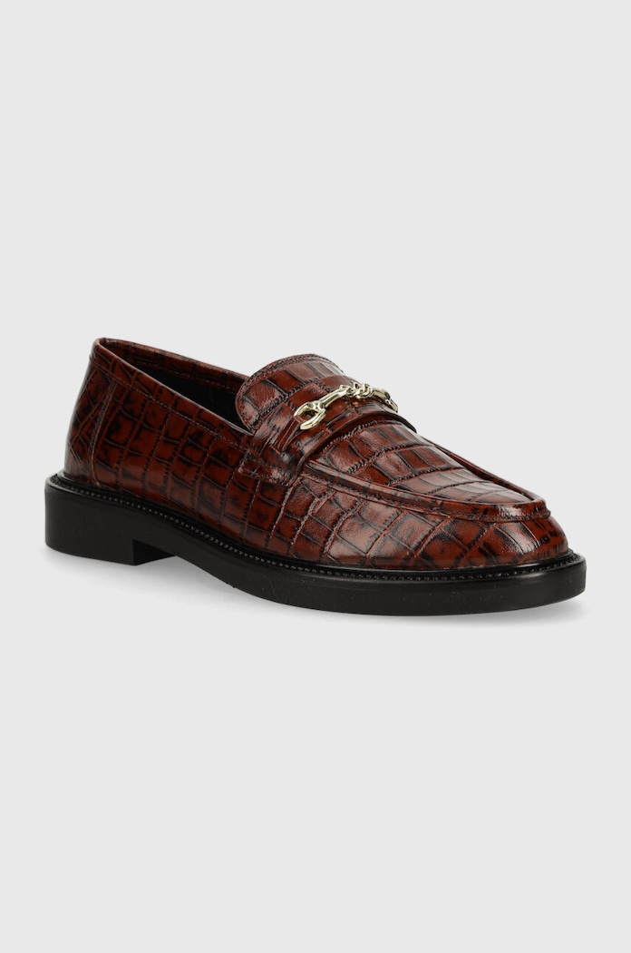 Kožené mokasíny Steve Madden Huddles přírodní kůže hnědá SM11002911.206