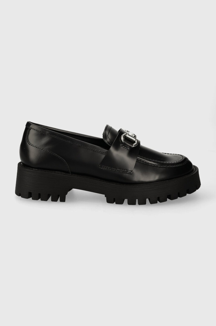 Steve Madden bőr mokaszin Lando-CN nappa bőr fekete SM11002936.017