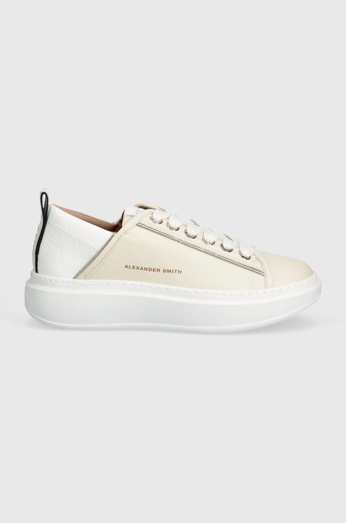 Alexander Smith sneakersy skórzane Wembley ASAZWYW0003CWT beżowy SS24