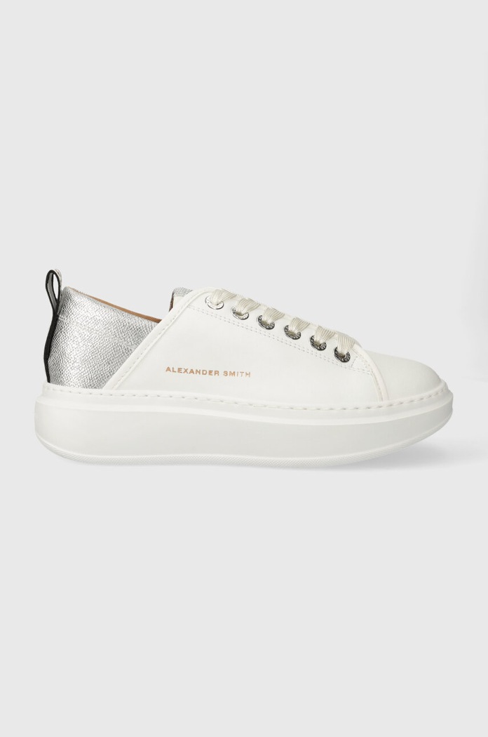 Alexander Smith sneakers din piele Wembley textil alb ASAZWYW0493WSV