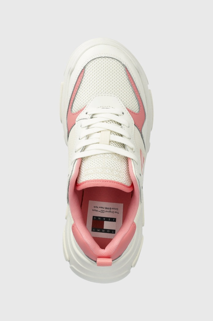 Tenisky Tommy Jeans TJW LIGHTWEIGHT HYBRID RUNNER bílá EN0EN02566