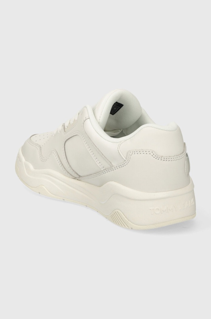 Boty Tommy Jeans Tenisky Tommy Jeans TJW NEW BASKET SNEAKER LC EN0EN02524 béžová