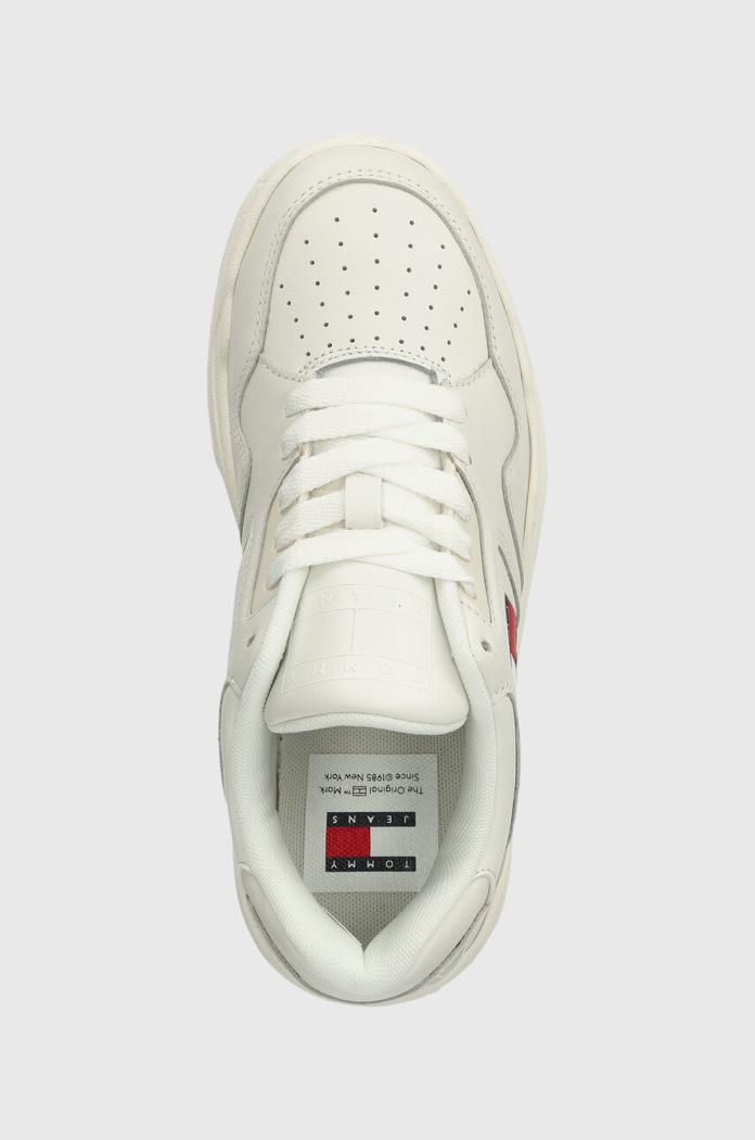 Tenisky Tommy Jeans TJW NEW BASKET SNEAKER LC Tommy Jeans EN0EN02524 béžová