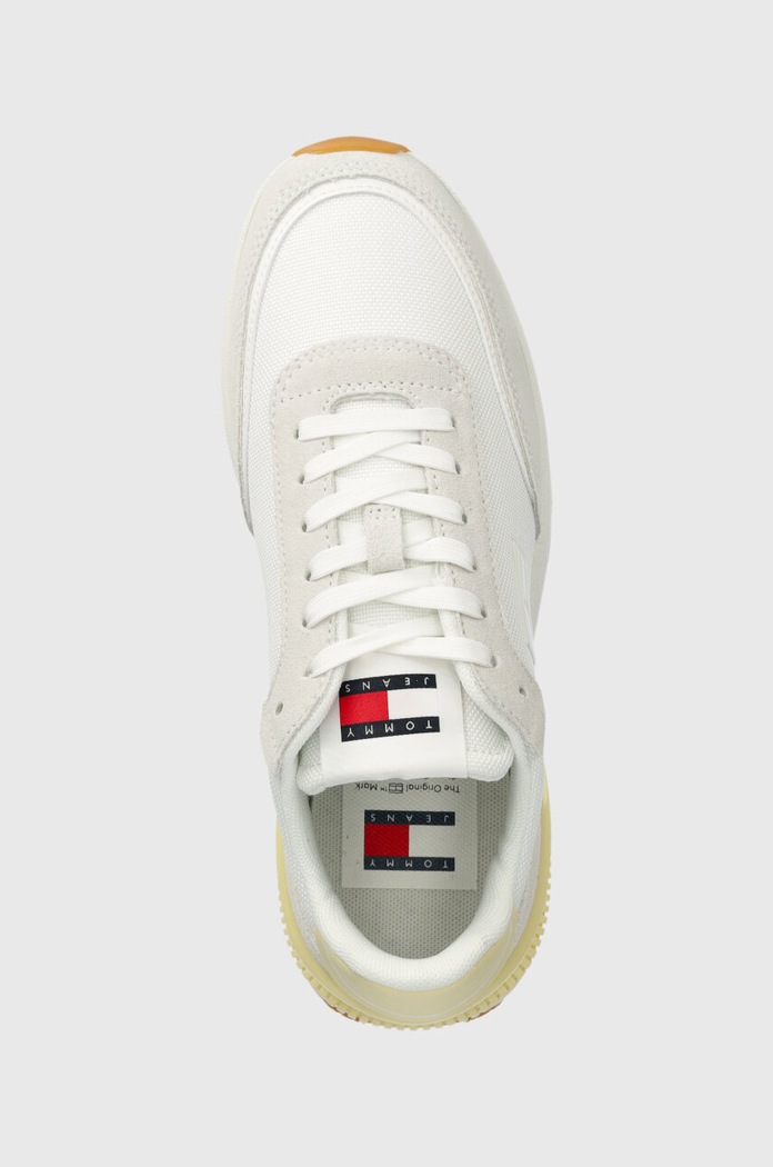 Tenisice Tommy Jeans TJW TECH RUNNER ESS bijela EN0EN02511
