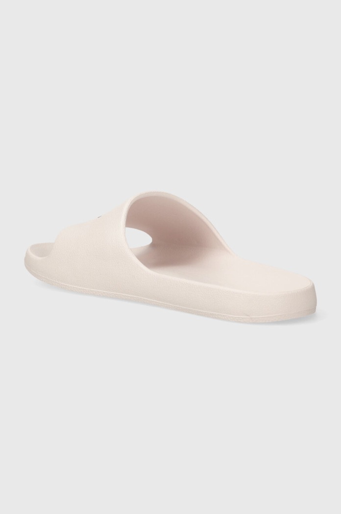 Παπούτσια Παντόφλες Tommy Jeans TJW PRINTED PU POOL SLIDE EN0EN02693 μπεζ