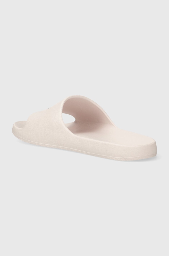 Παπούτσια Παντόφλες Tommy Jeans TJW PRINTED PU POOL SLIDE EN0EN02693 μπεζ